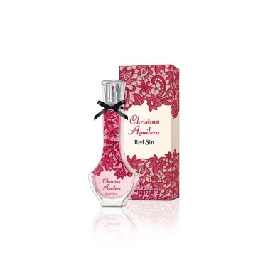 Christina Aguilera Red Sin Eau de Parfum Spray for Women, 1.7 Ounce