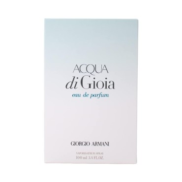GIORGIO ARMANI Acqua Di Gioia for Women Eau De Parfum Spray, 3.4 Ounce
