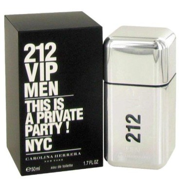 212 Vip By CAROLINA HERRERA FOR MEN 1.7 oz Eau De Toilette Spray