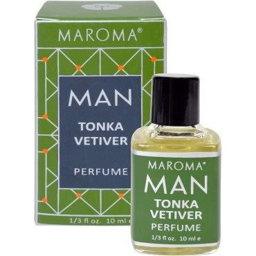 MAROMA Tonka Vetiver Perfume, 10 ML