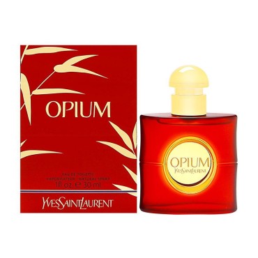 Yves Saint Laurent Opium Eau de Toilette Spray for Women, 1 Ounce