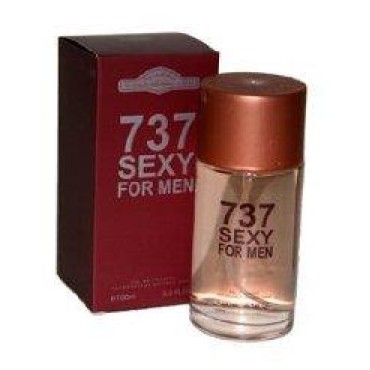 DFC 737 Sexy for Men 3.4 Oz for Men Perfume Impression 212 Sexy Men Cologne By Carolina Herrera