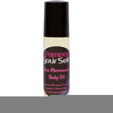 Naked! Men Pheromone Perfume Oil, 1/3 Fl Oz Pheromones to Attract Women