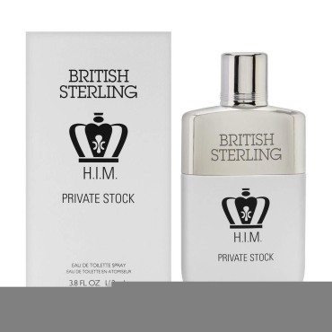 British Sterling Him Private Stock By Dana 3.8 oz Eau De Toilette Spray for Men