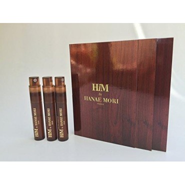 3 Him by Hanae Mori 1.2 ml Eau De Toilette Men Sample Vial