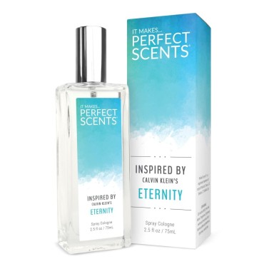 Perfect Scents Fragrances | Eternity | Women’s Eau de Toilette | Vegan, Paraben Free | Never Tested on Animals | 2.5 Fluid Ounces White (Pack of 1)