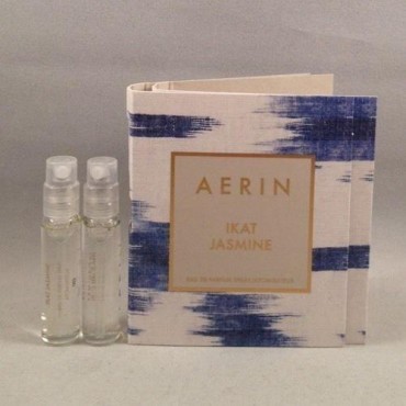 AERIN 2 Ikat Jasmine Eau De Parfum Sample Vial Spray 0.07 Oz/2 Ml