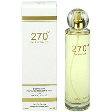 EBC 270° Eau De Perfume for Woman, 100ml/3.4 OZ