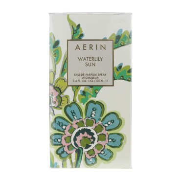 Aerin Lauder Waterlily Sun Perfume Eau De Parfum Spray for Women, 3.4 Fluid Ounce
