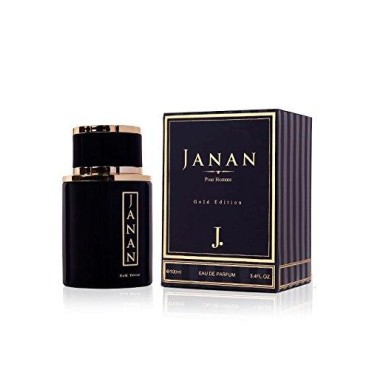 IMOSTY Junaid Jamshed Janan Gold for Men EDP - Eau De Parfum 100ML (3.4oz) | Arabian Perfumery | Fragrance with Citrusy Top Notes of Bergamot Over Base Notes of Musk & Amber | Everyday Essential