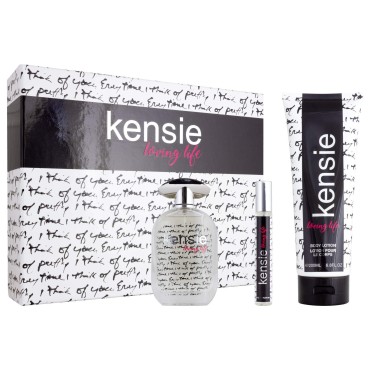 Kensie Fragrance Loving Life Gift Set 3 Piece
