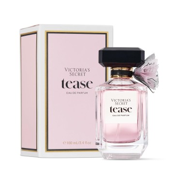 Victoria's Secret Tease Eau de Parfum, Women's Perfume, Notes of White Gardenia, Anjou Pear, Black Vanilla, Tease Collection (3.4 oz)