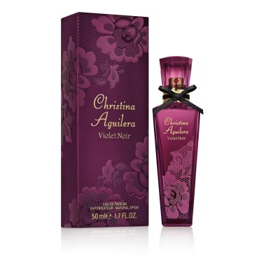 Christina Aguilera Violet Noir, Perfume for Women, Eau de Parfum Spray, 1.7 fl. oz.