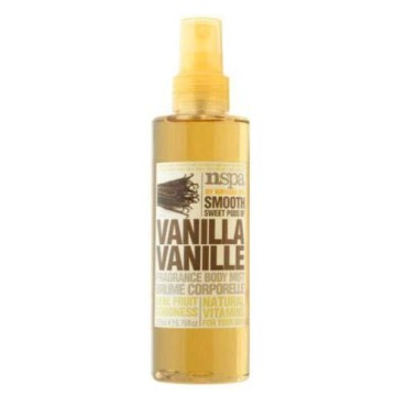 nspa Smooth Sweet Pods of Vanilla Fragrance with Real Fruit Goodness and Natural Vitamins (Body Mist)