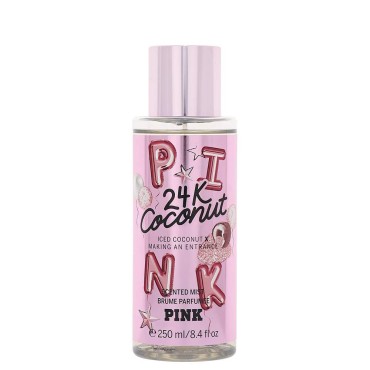 Victorias Secret PINK 24K Coconut Body Mist 8.4 Ounce Warm with Iced Coconut