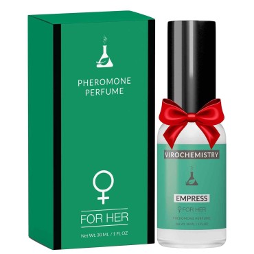 VIROCHEMISTRY Pheromones For Women (Empress) - Elegant, Ultra Strength Organic Fragrance Body Perfume (1 Fl. Oz)