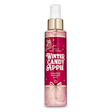 Bath & Body Works Winter Candy Apple 2019 Edition Diamond Shimmer Mist 4.9 fl oz / 146 mL