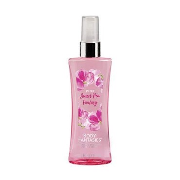 Body Fantasies (1) Bottle Fragrance Body Spray - Pink Sweet Pea Fantasy Scent - 3.2 fl oz