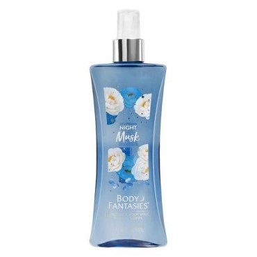 Body Fantasies (1) Bottle Fragrance Body Spray - Night Musk Scent - 3.2 fl oz