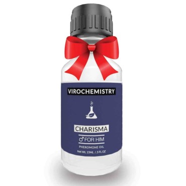 VIROCHEMISTRY Pheromones For Men Pheromone Cologne Oil (Charisma) - Bold, Extra Strength Human Pheromones Formula - 15mL Concentrate [Human Grade Pheromones to Attract Women]