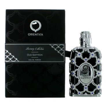 Orientica Oud Saffron for Unisex Eau de Parfum Spray, 2.7 Ounce (Luxury Collection)