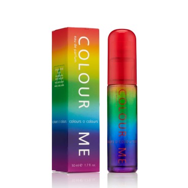 COLOUR ME Colours by Milton-Lloyd - Perfume for Women - Fresh and Fruity Scent - Bergamot and Peach Notes - Blended with Patchouli and Vanilla Notes - For Seductive Ladies - 1.7 oz EDP Spray