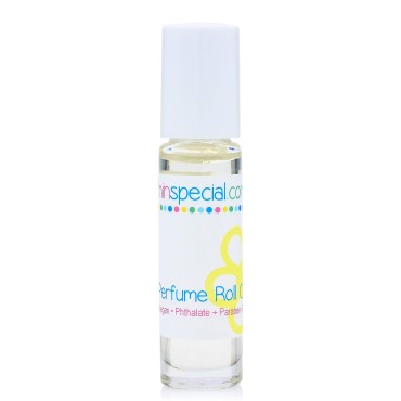 Jasmine Musk Perfume Roll On .33oz/10ml - Jasmine, Vanilla, Soft Musk Scent - Vegan + Cruelty-Free