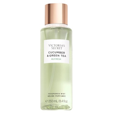 Victoria's Secret Cucumber and Green Tea Body Mist for Women, Perfume with Notes of Cucumber and Green Tea, Womens Body Spray, Fresh Clean and Pretty Women’s Fragrance - 250 ml / 8.4 oz