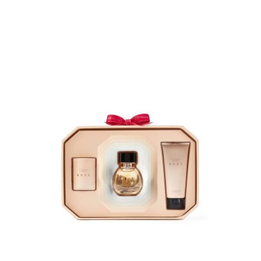 Victoria's Secret Bare 3 Piece Luxe Fragrance Gift Set: 1.7 oz. Eau de Parfum, Travel Lotion, & Candle