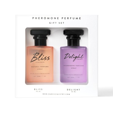 RawChemistry Bliss and Delight - A Pheromone Infused Perfume Gift Set