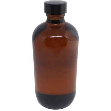 Romance - Type for Men Cologne Body Oil Fragrance [Regular Cap - Brown Amber Glass - Light Gold - 8 oz.]