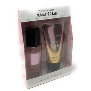 Victoria's Secret 2-Piece Gift Set: Scented Body Mist, Body Lotion, Velvet Petals