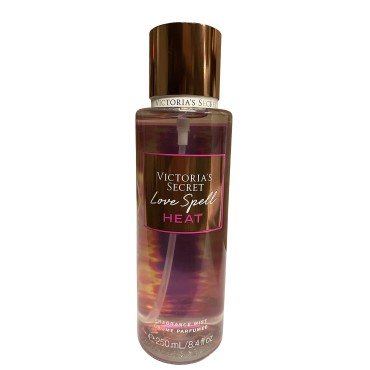Victoria's Secret Love Spell Heat Fragrance Body Mist 8.4 Ounce Spray Limited Edition