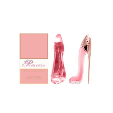 EB C Princess High Heel Shoes Pink, Eau de Parfum for Women, 85 ML, 2.9 FL OZ (Pack of 2)