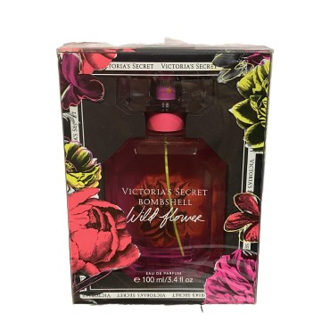 Victoria's Secret Bombshell Wild Flower Eau De Parfum Spray,3.40 Fl Oz (Pack of 1)