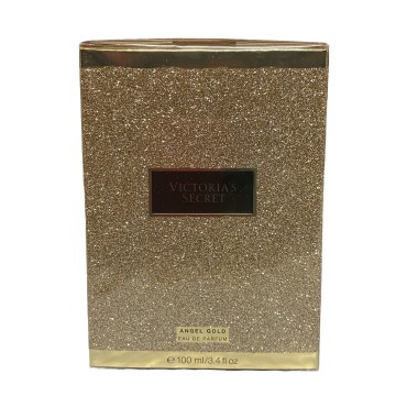 Victoria's Secret Angel Gold Eau De Parfum 3.4 Ounce Spray Discontinued Bottle
