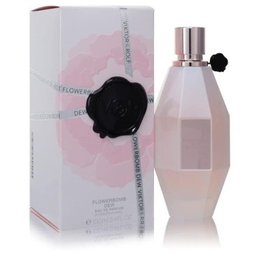 Flowerbomb Dew Perfume By Viktor Eau De Parfum Spray 3.4 Oz Eau De Parfum Spray