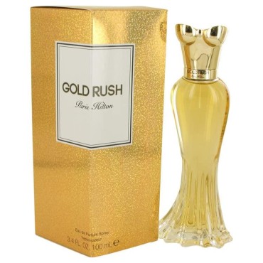 Gold Rush Perfume By Paris Hilton Eau De Parfum Spray 3.4 Oz Eau De Parfum Spray