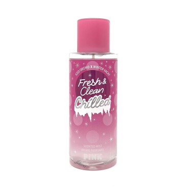 Victoria's Secret Pink Fresh and Clean Chilled Fragrance Mist 8.4 Fl Oz