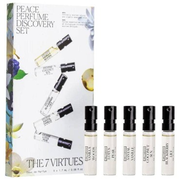 Virtues The 7 Peace Perfume Discovery Set - 5 mini perfumes