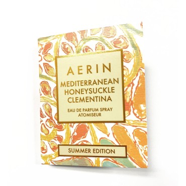 AERIN Beauty Mediterranean Honeysuckle Clementina Summer Edition Eau de Parfum .05 oz. Sample Spray