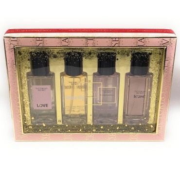 Victoria's Secret Best of Fine Fragrance Mist Heavenly Love Tease Bombshell 2.5 ounce Gift Set