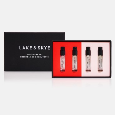 Lake & Skye 4 Piece Discovery Set 4.0 - Includes 11 11, Apaaray, Midnight 07, and Santal Gray