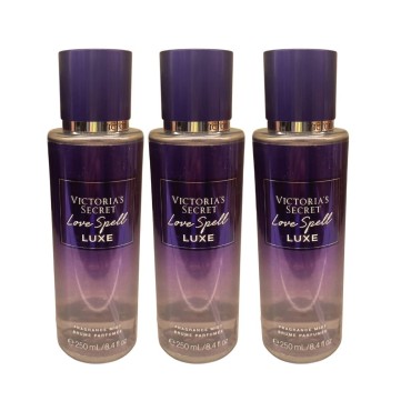 Victoria's Secret Love Spell Luxe Fragrance Mist 8.4oz (3-pack)