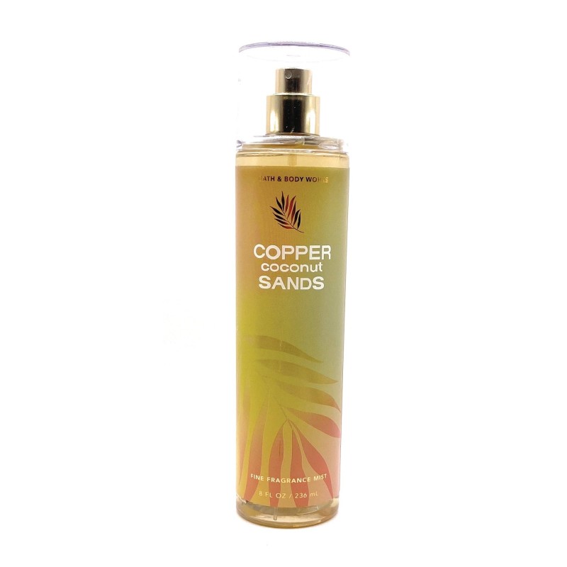 Bath & Body Works Copper Coconut Sands Fine Fragrance Mist 8 Fluid Ounce Spray