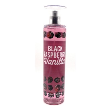 Bath & Body Works Black Raspberry Vanilla Fine Fragrance Mist 8 Fluid Ounce Spray