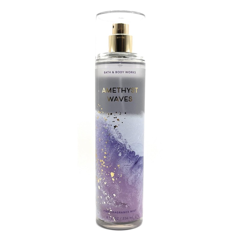 Bath & Body Works Amethyst Waves Fine Fragrance Mist 8 Fluid Ounce Body Spray