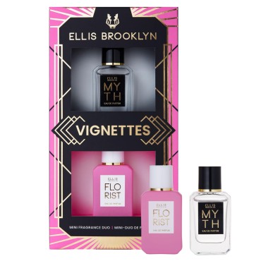 Ellis Brooklyn VIGNETTES Mini Fragrance Duo - Eau De Parfum for Women Mini Perfume Set, Perfumes for Women, Clean Perfume, Long Lasting Perfume