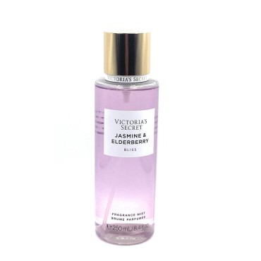 Victoria's Secret Natural Beauty Jasmine & Elderberry Scented Fragrance Mist 8.4 Ounce Spray