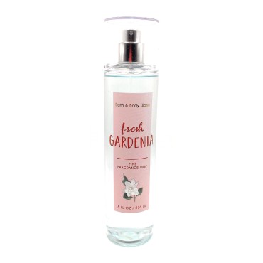 Bath & Body Works Fresh Gardenia Fine Fragrance Mist 8 Fluid Ounce Spray